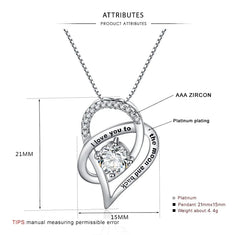 Mother Heart Necklaces Jewellry